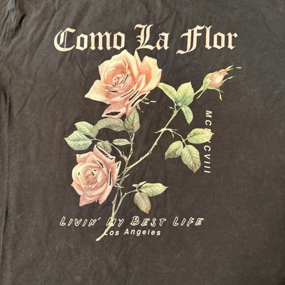 Como La Flor Graphic T-Shirt XL By La Luna selena quintanilla - Picture 5 of 7